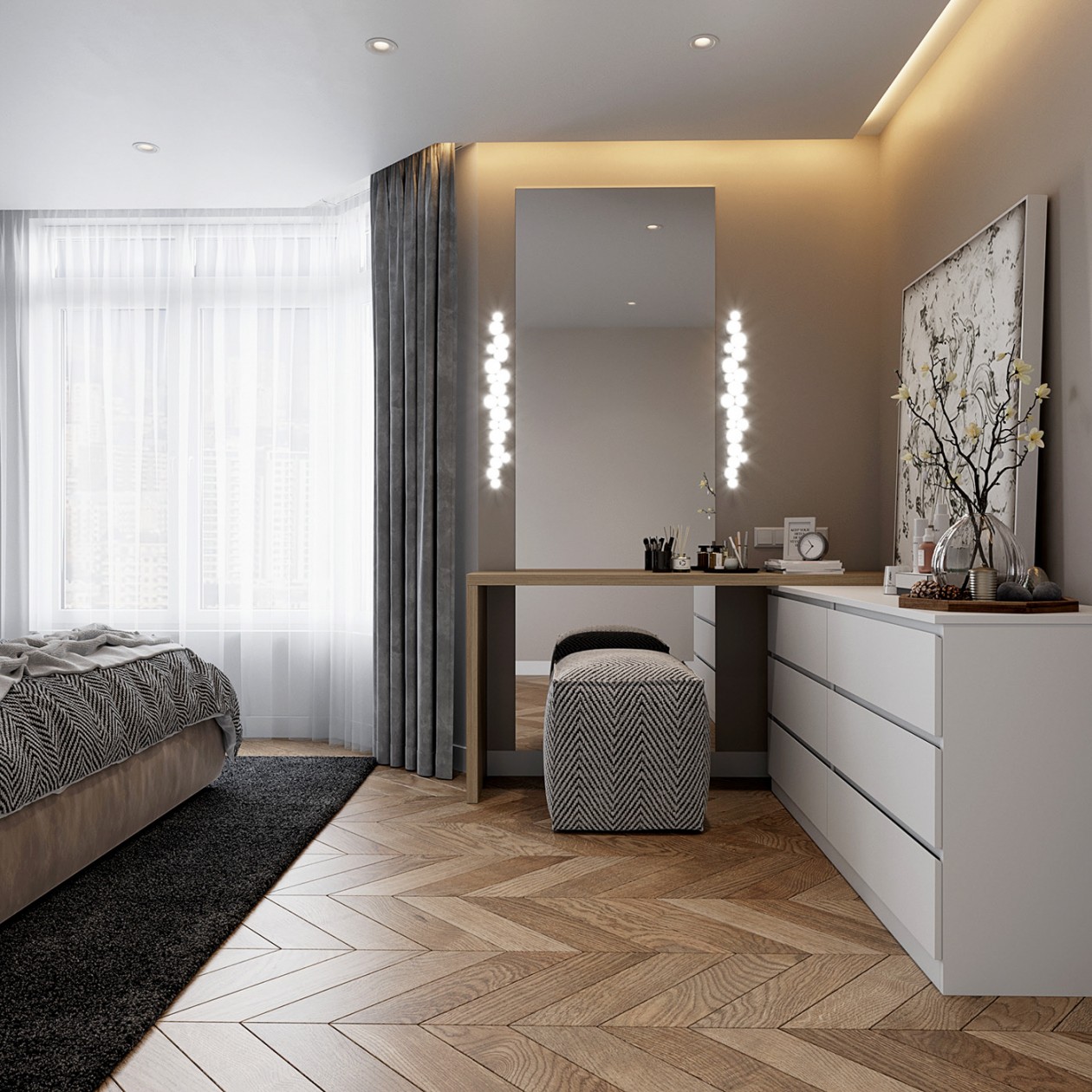 71㎡小空间设计 既明亮又舒适-15