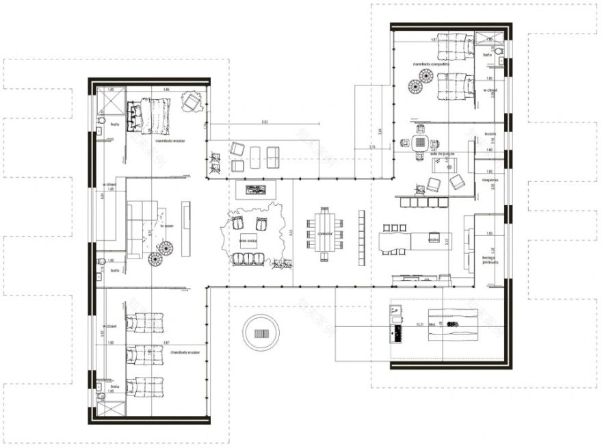 厄瓜多尔 Patios 住宅-19