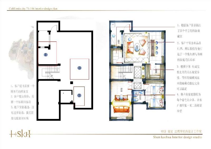 南京加州城 380㎡美式别墅,优雅尊贵生活空间-4