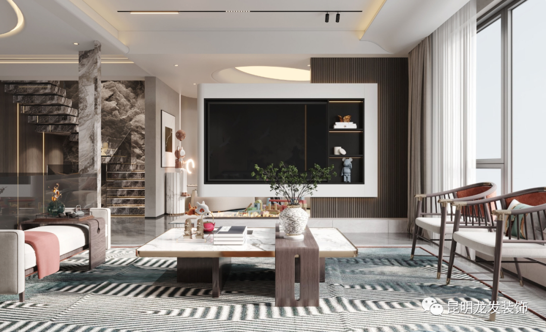 昆明别墅设计 · 美的·顺城府 500㎡ · 意式风华丨中国昆明丨李杰,张远航-17