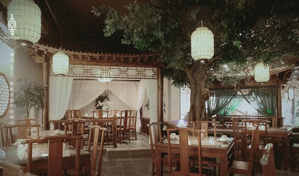 微尘空间设计事务所打造江南风情楚膳居餐厅-36