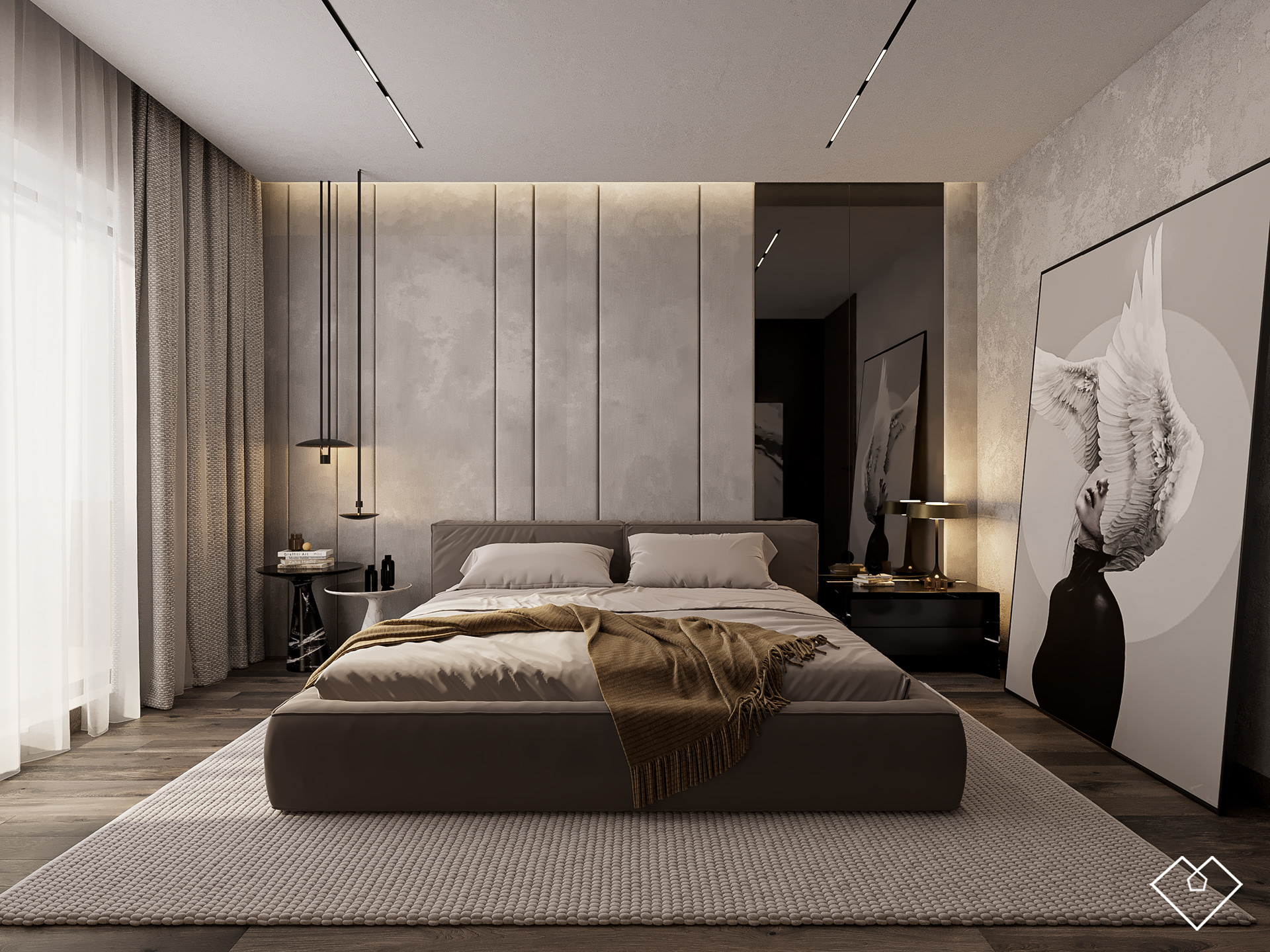 棕榈山主卧室丨Crystal ADC-4