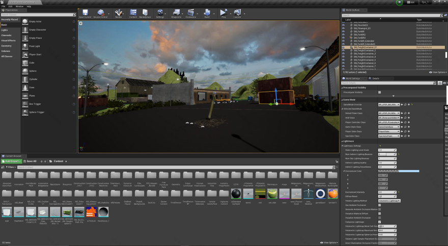 第一人称射击多人地图:炸弹堆放场-13