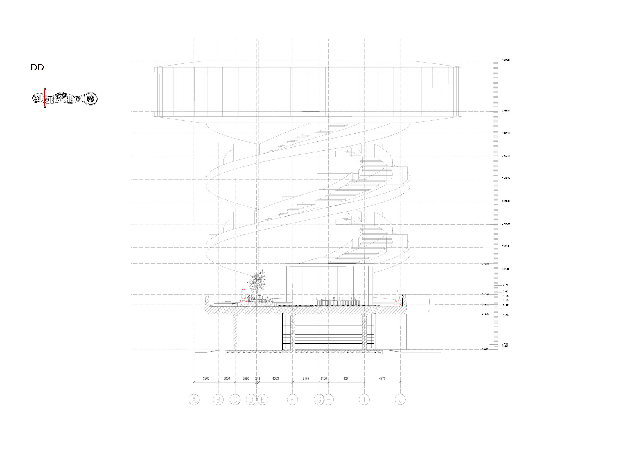 南昌象湖湿地公园鸟屿浮云观景塔丨中国南昌丨Nordic Office of Architecture-45