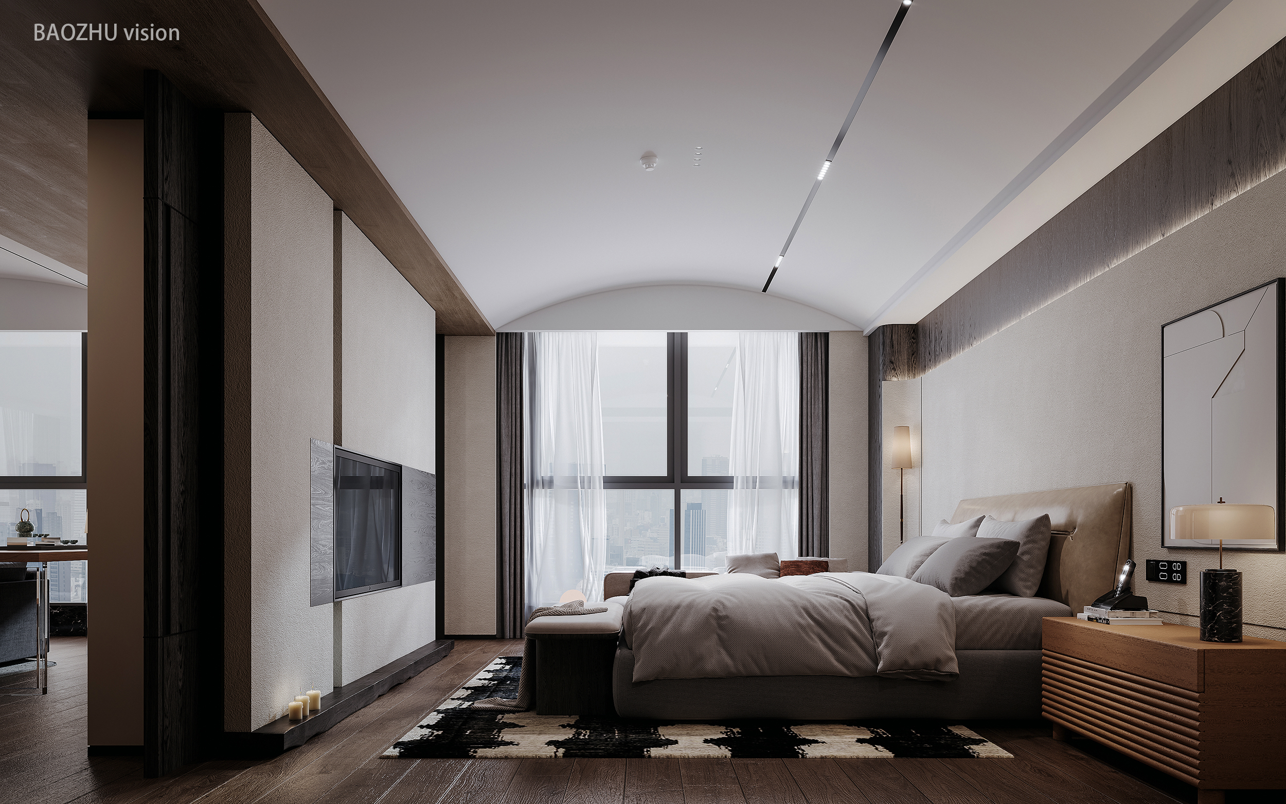 温德姆酒店客房-19