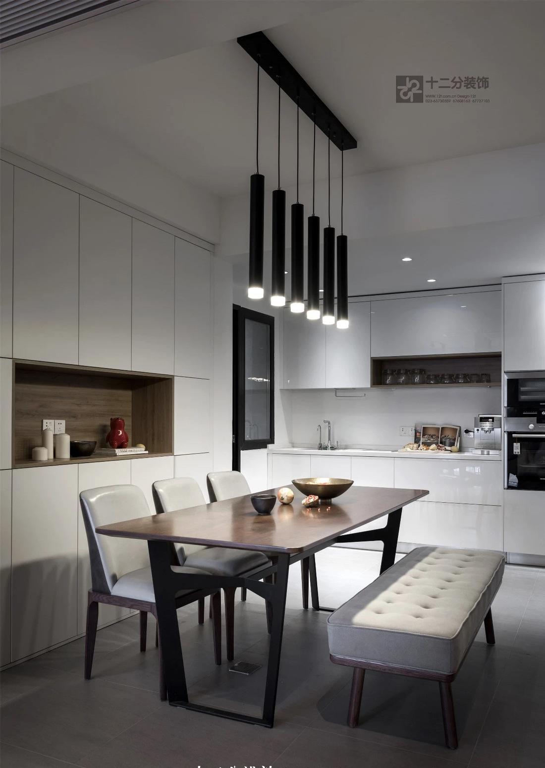 重庆华润二十四城现代北欧温情之家设计丨中国重庆丨十二分空间设计-14