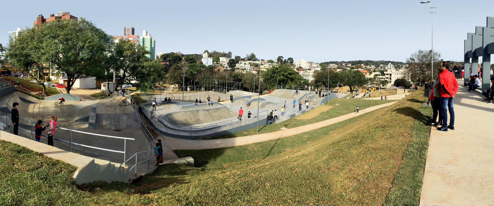 巴西 Passo Fundo 市的 Parque da Gare 公园改造-88