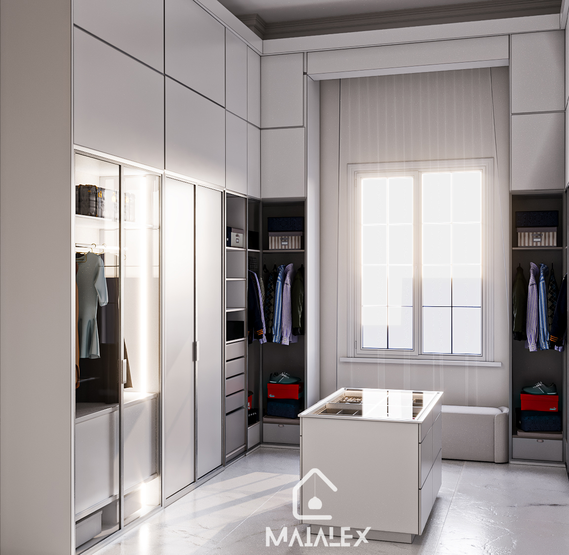 simple master bed room-3