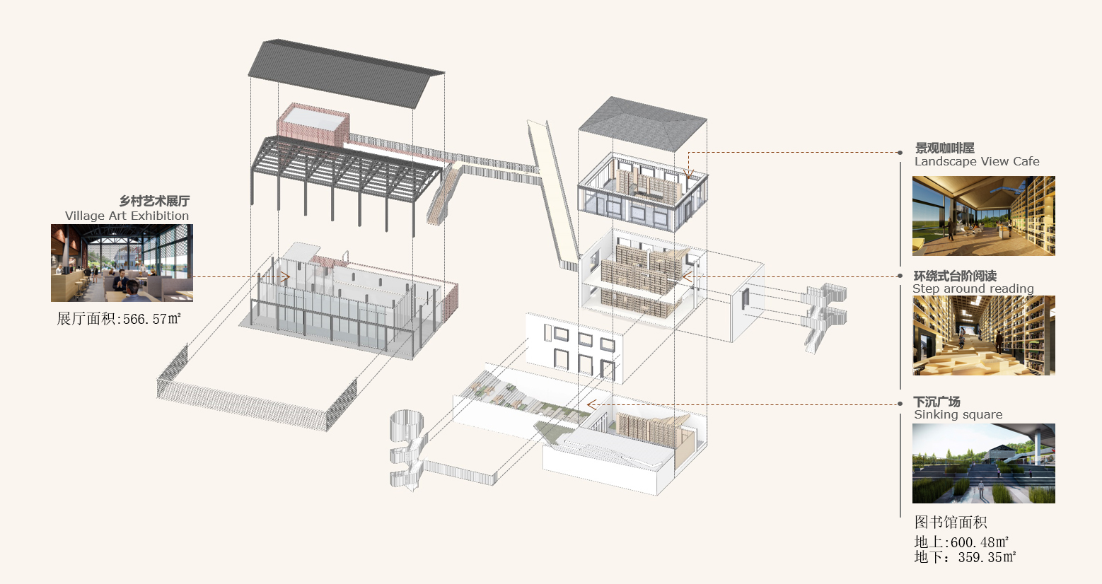 乡村工业遗存更新：余村印象青年图书馆 / 上海交通大学设计学院杜春宇团队 -4