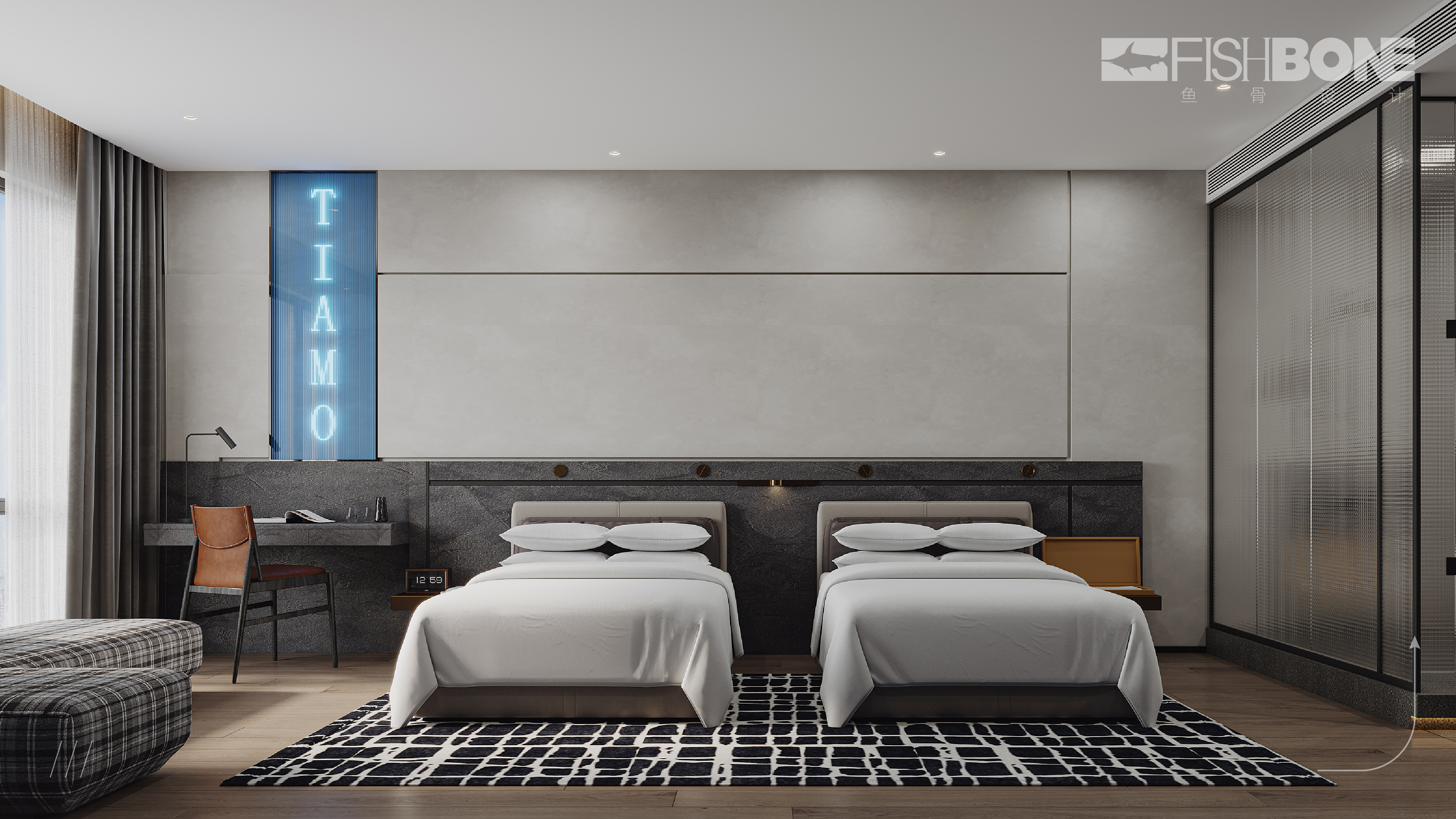 鱼骨设计——堤亚墨城市酒店-4