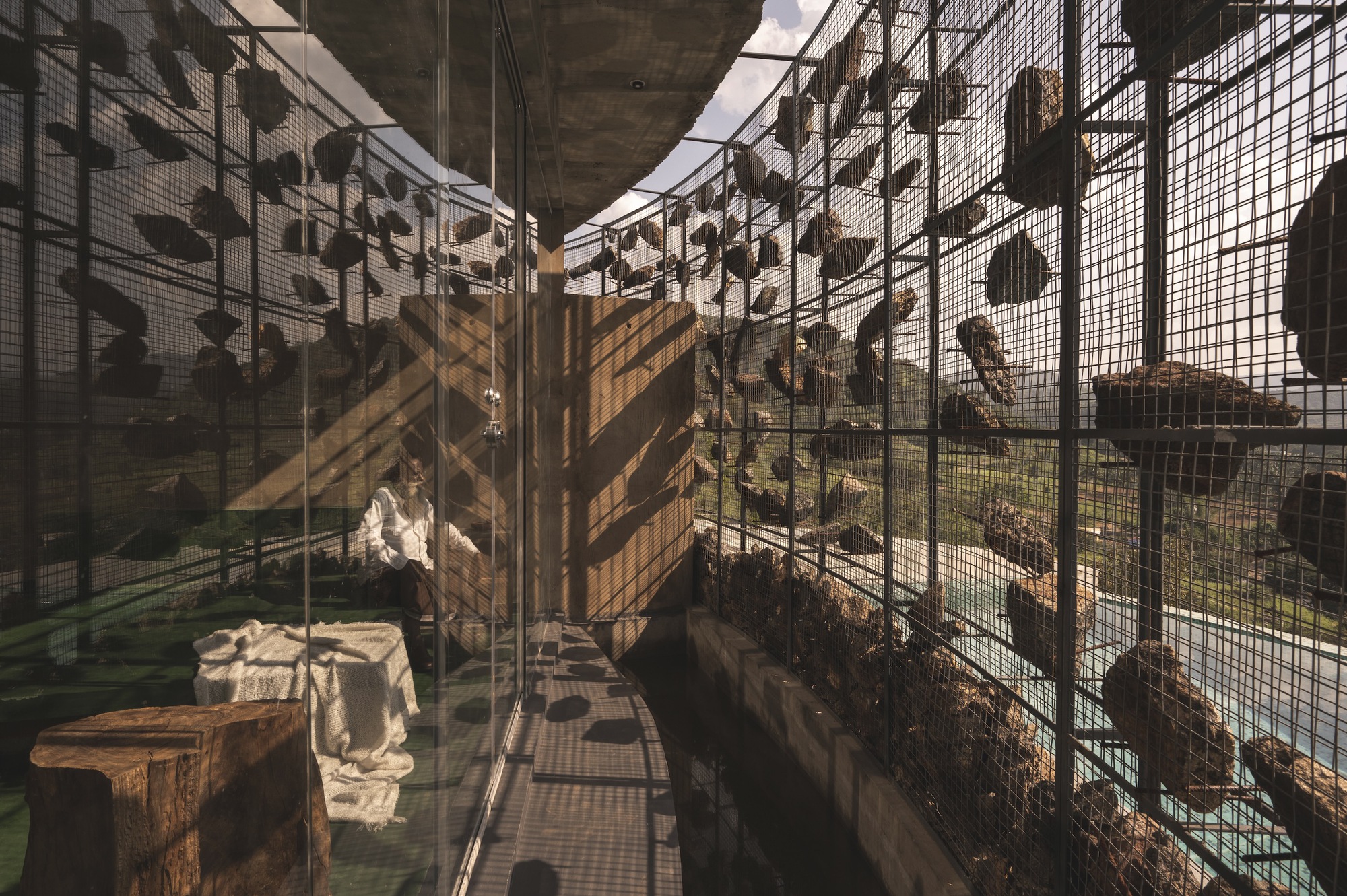 无限上升之屋丨印度丨Earthscape Studio-10