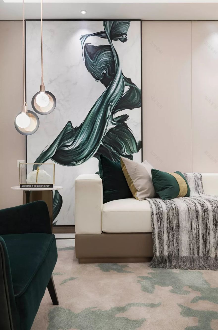 色彩演绎个性家居,南京长沙龙湖精装样板间解读-103