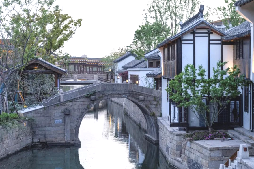 打造“水清岸绿、文脉绵长”的精品项目|华建集团上海市水利院设计蟠龙天地水系工程-28