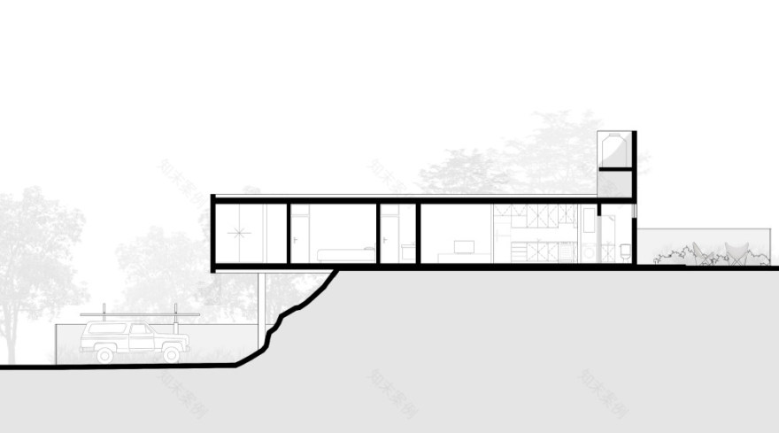 阿根廷山林中的简约住宅设计-35