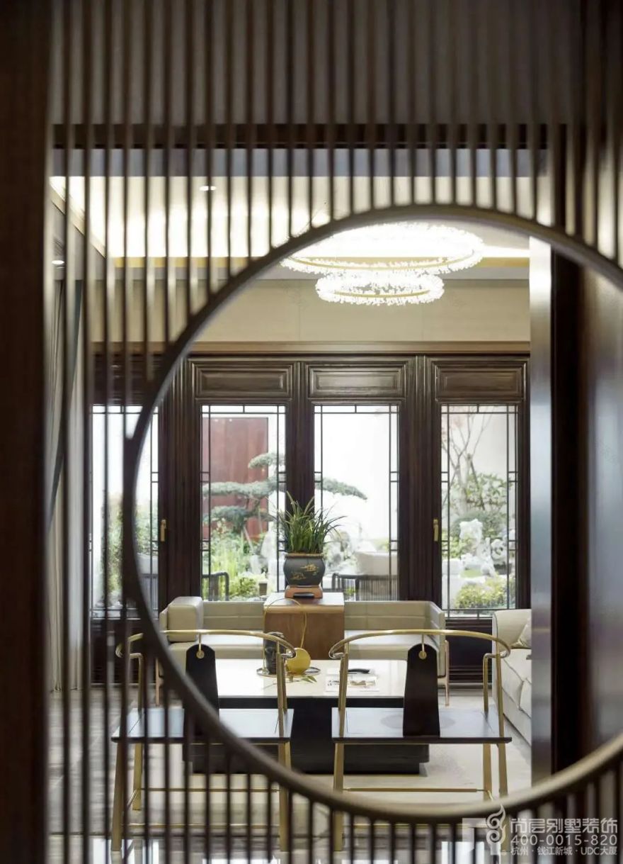 新中式诗意栖居丨尚层别墅装饰-7