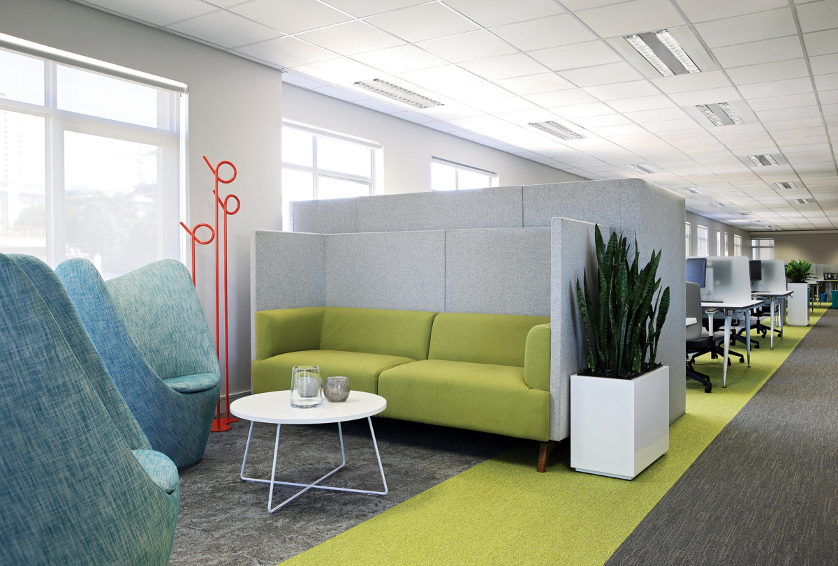 南非约翰内斯堡 AIG 办公室 - 明亮、开放、协作的办公环境-17