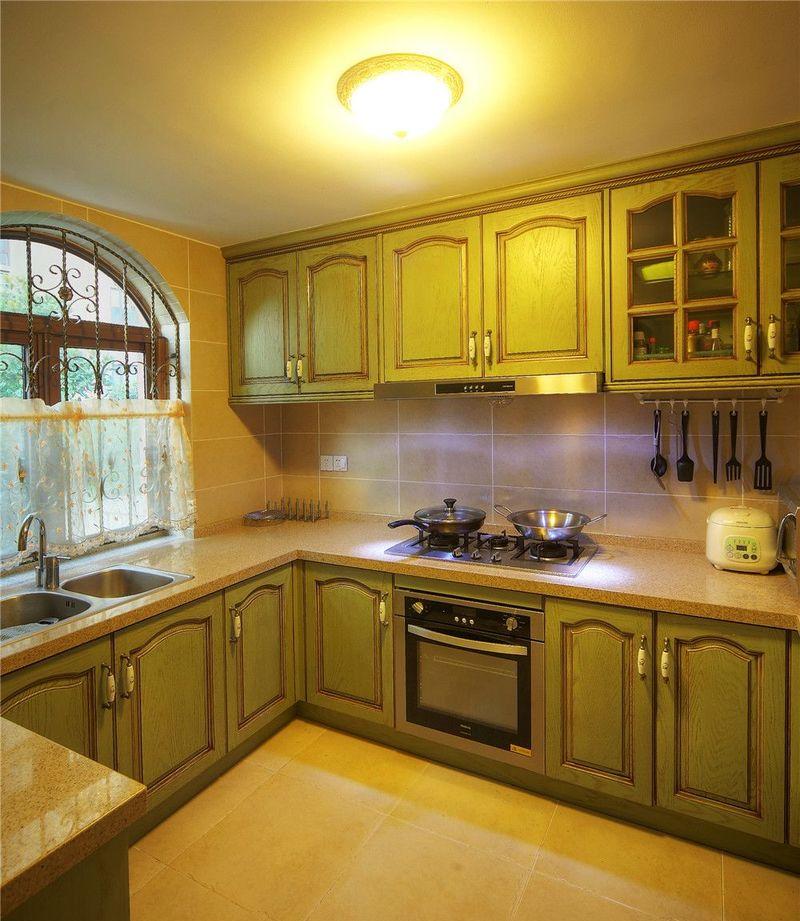 上海环球翡翠湾美式别墅装修实景展示-7