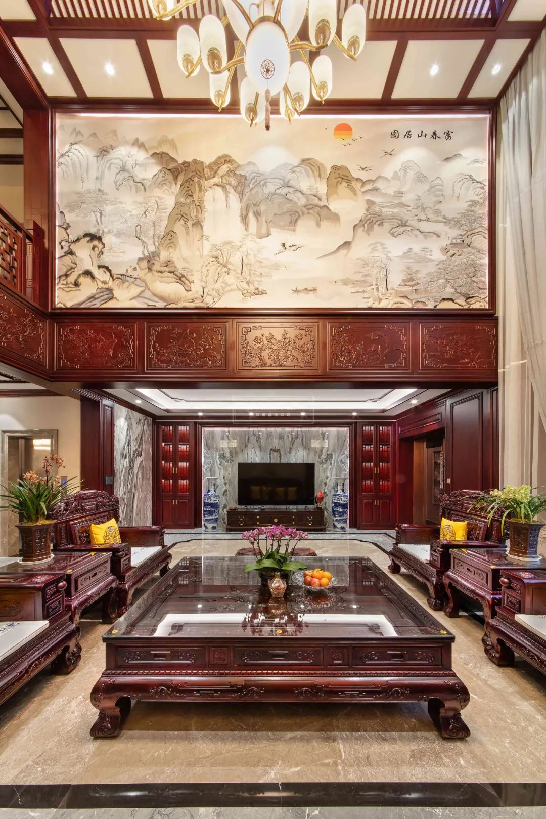 时光里的优雅邂逅·品味中式家居之美丨紫苹果装饰集团-23