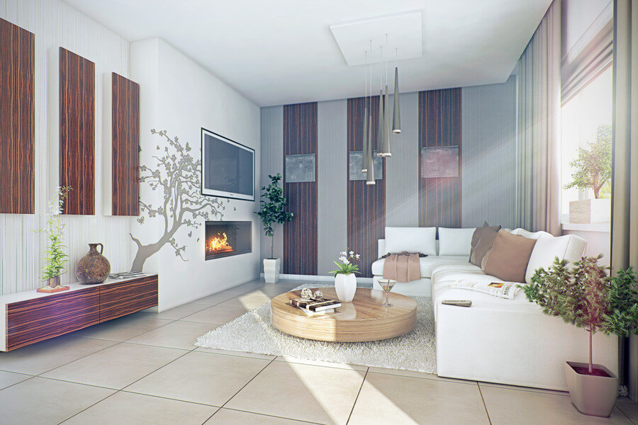 90平米带阁楼房屋设计项目-9