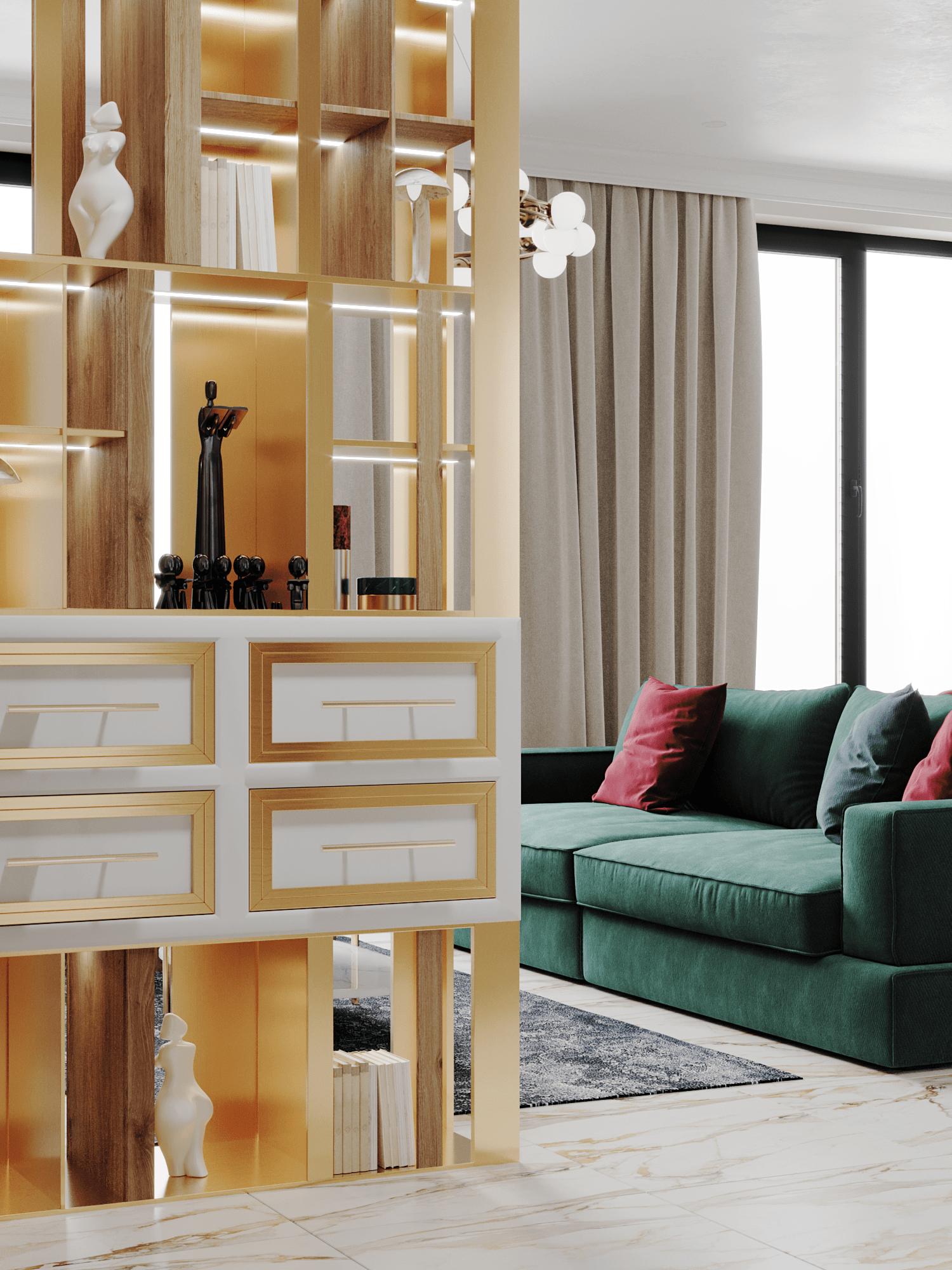 ЖК Time 两居室公寓设计-5