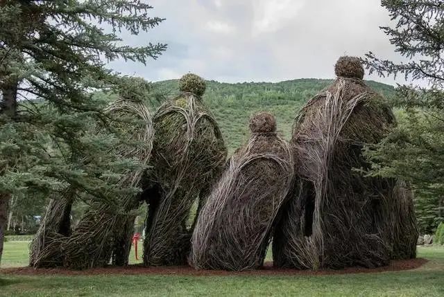 森林幻想家 | Patrick Dougherty 的树枝艺术-35