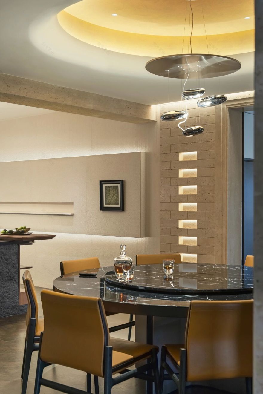 新作 齐磊 泉州550㎡自然静奢别墅丨中国泉州丨杭州拾间系设计-17