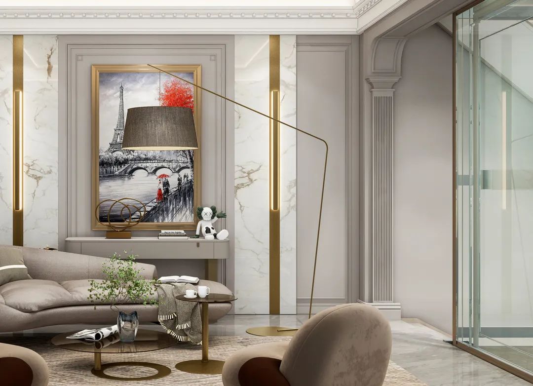 广东惠州法式轻奢别墅私宅设计丨中国惠州丨嘉木汇成(JMHC)-37