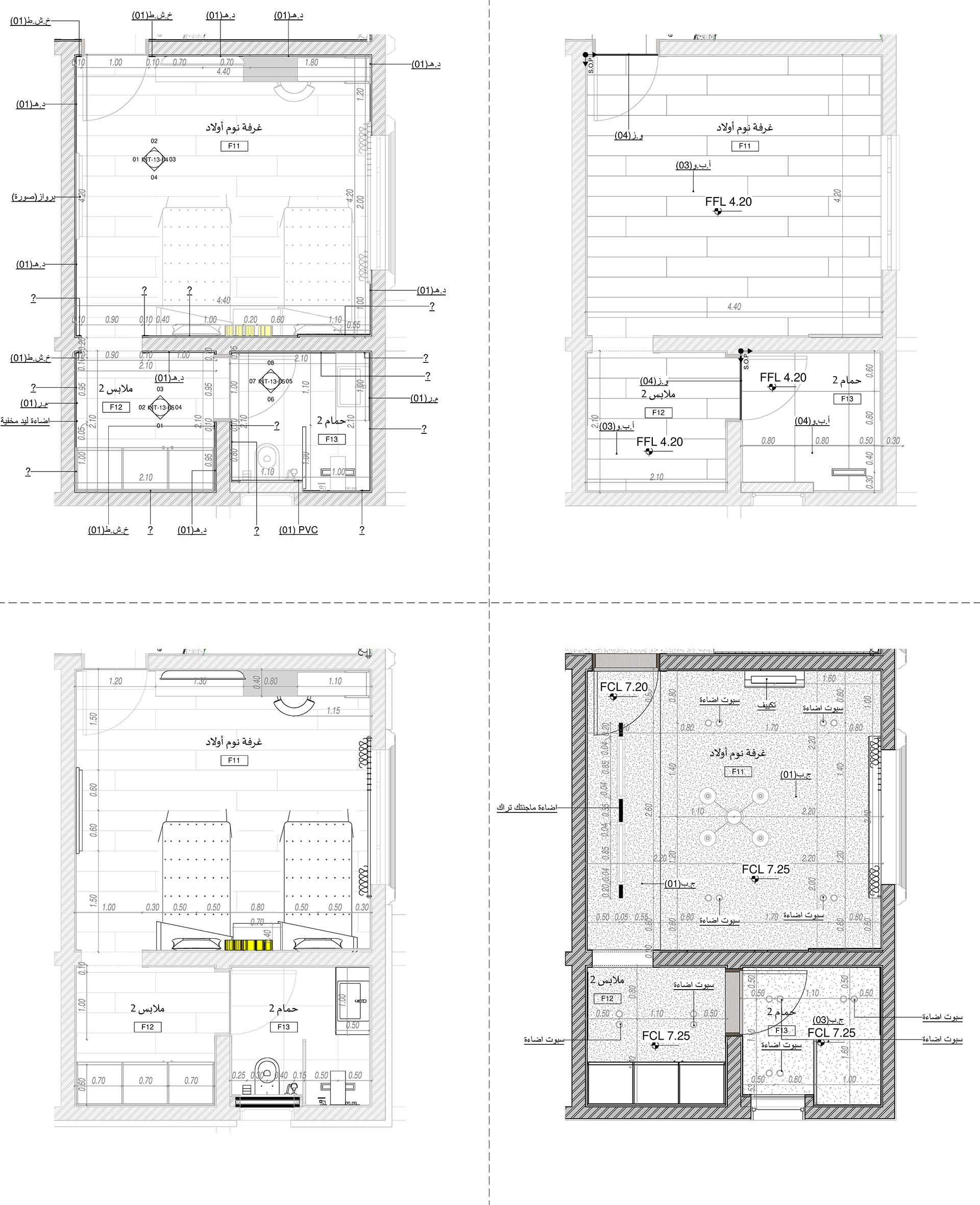 M·K· Classic Villa 室内外设计丨沙特阿拉伯丨Bariq Consultants-113