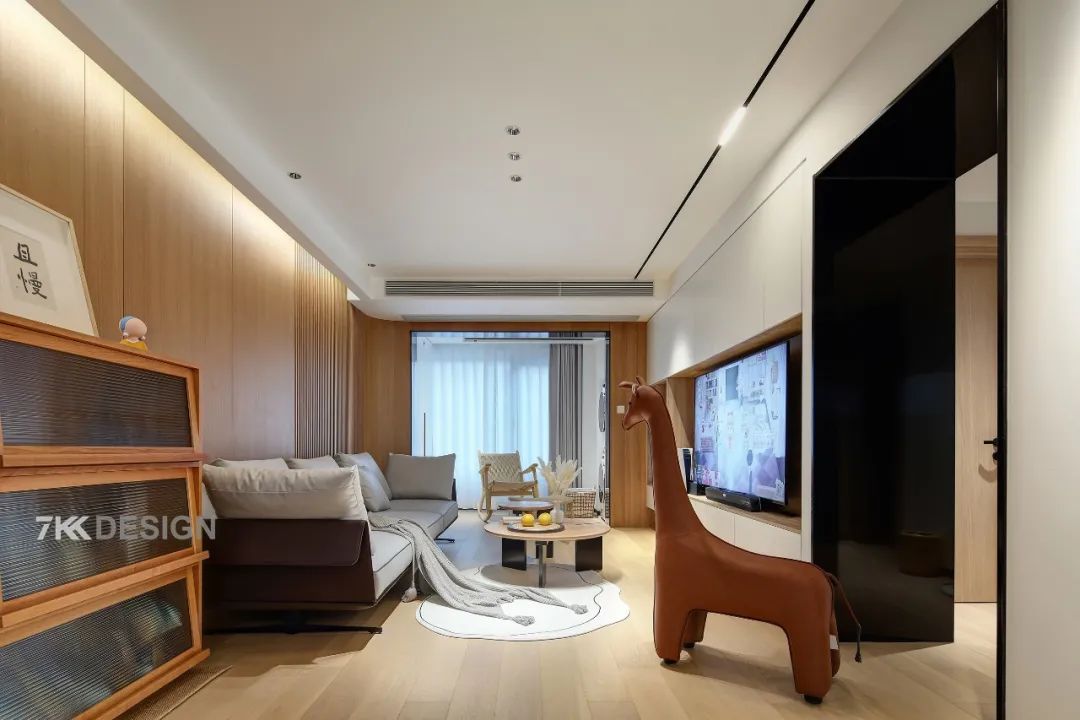 上海 76㎡现代日式温馨宅丨中国上海丨7KK DESIGN-15