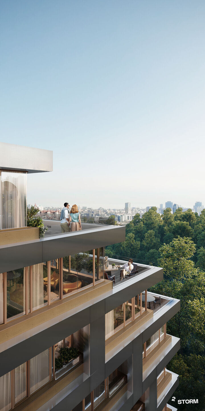 乌克兰 ALPINA 住宅建筑设计丨乌克兰基辅丨2STORM creative agency-12