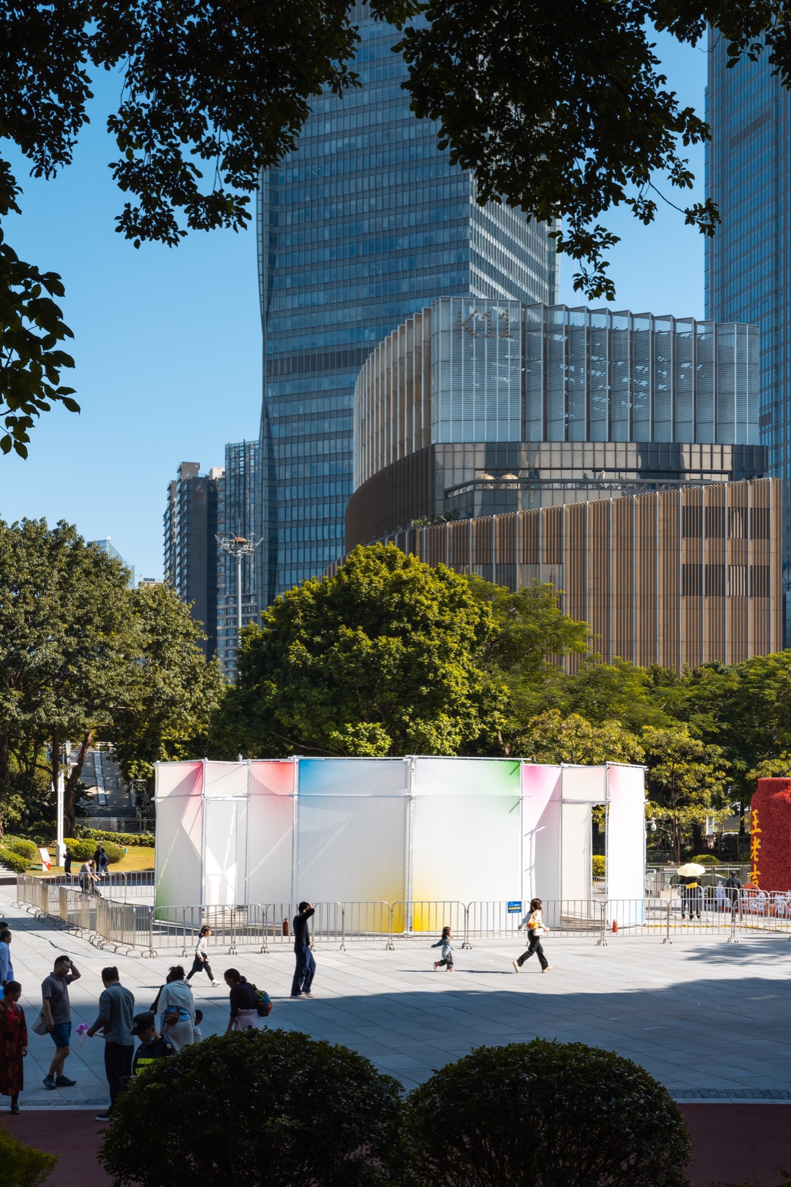 影舞花间,Shadow Play in Bloom丨中国广州丨少数建筑设计工作室-3