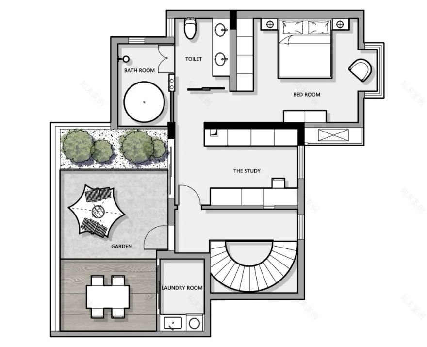 予·舒 · 成都温江复式住宅设计丨中国成都丨观白设计工作室-26