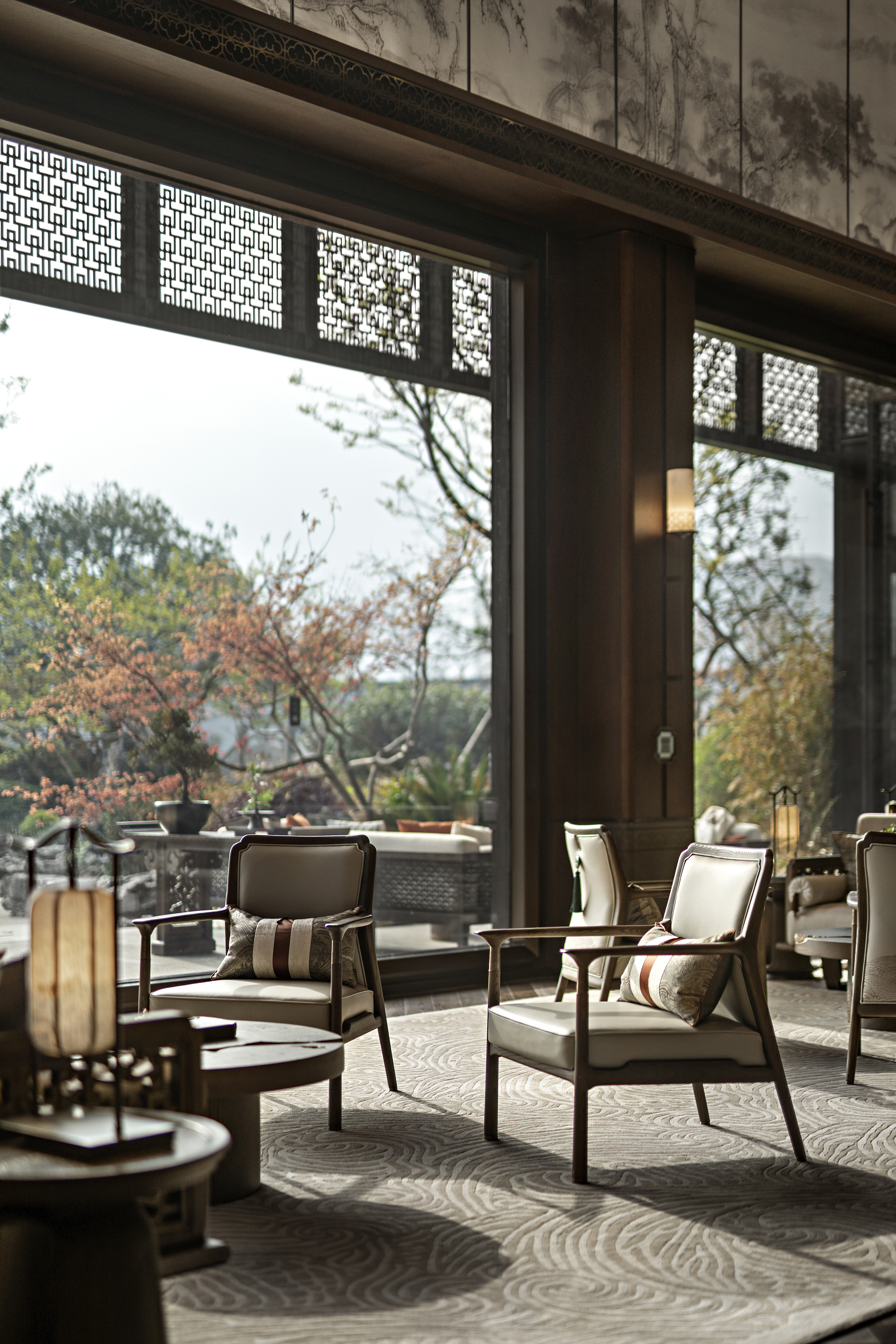 盘石设计 | 600㎡中式设计 一派东方雅意寄情山水之间 -15