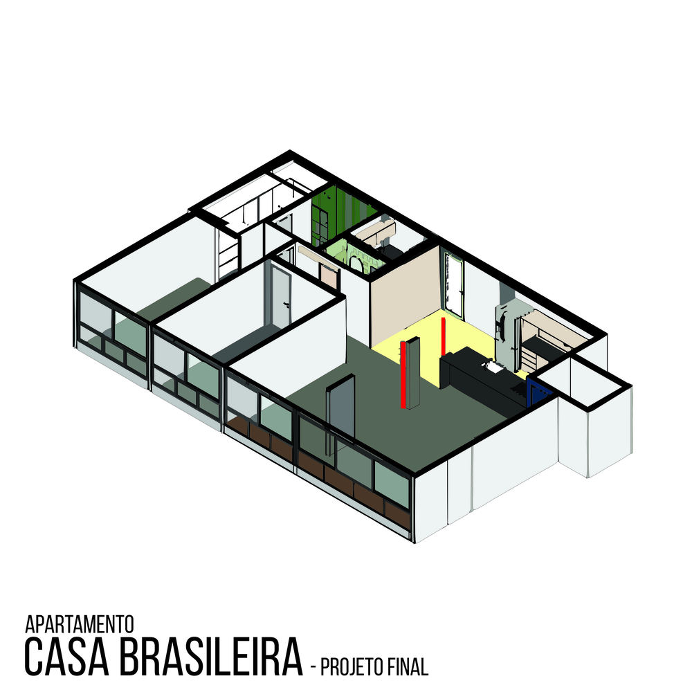 巴西利亚色彩公寓的惊艳蜕变丨巴西巴西利亚丨Umdiedro Arquitetura-12