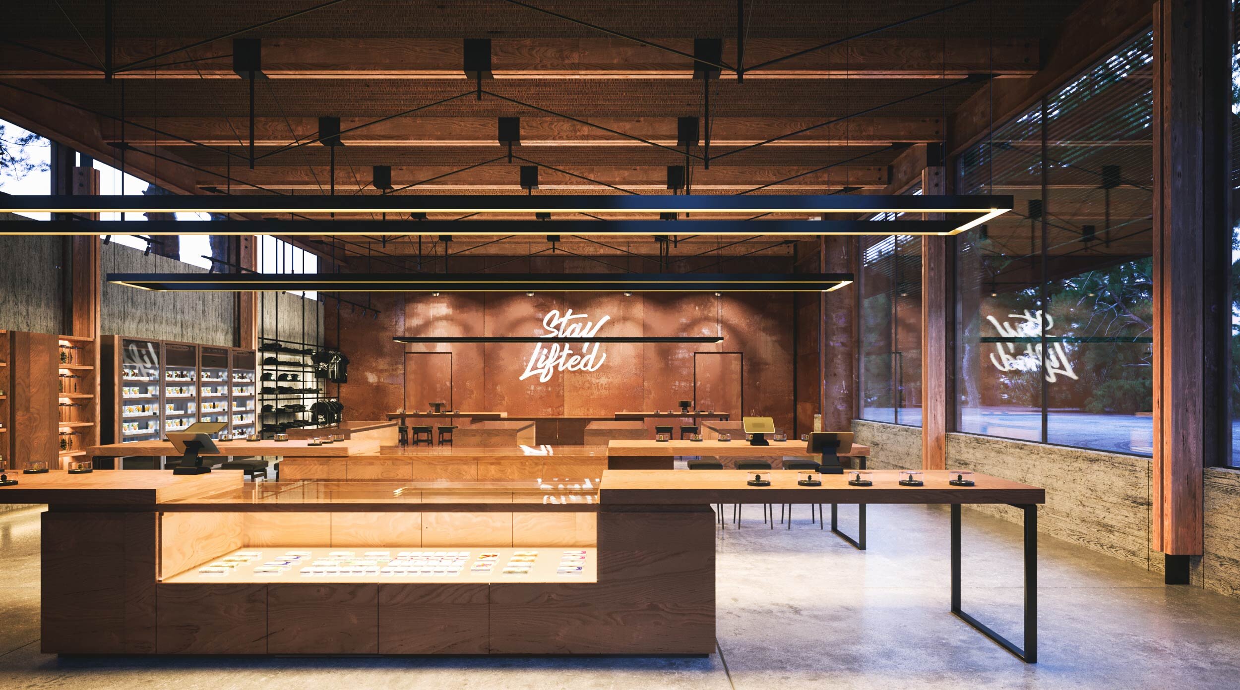 零售店，SOUTH LAKE TAHOE MIXED USE Archillusion-12