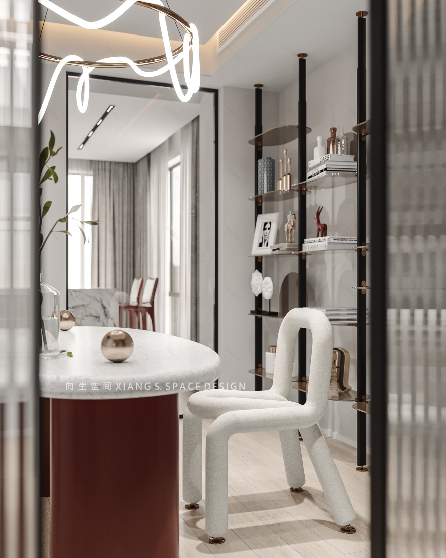 厦门 200㎡光影艺术居所,解读向淑捷设计作品-41