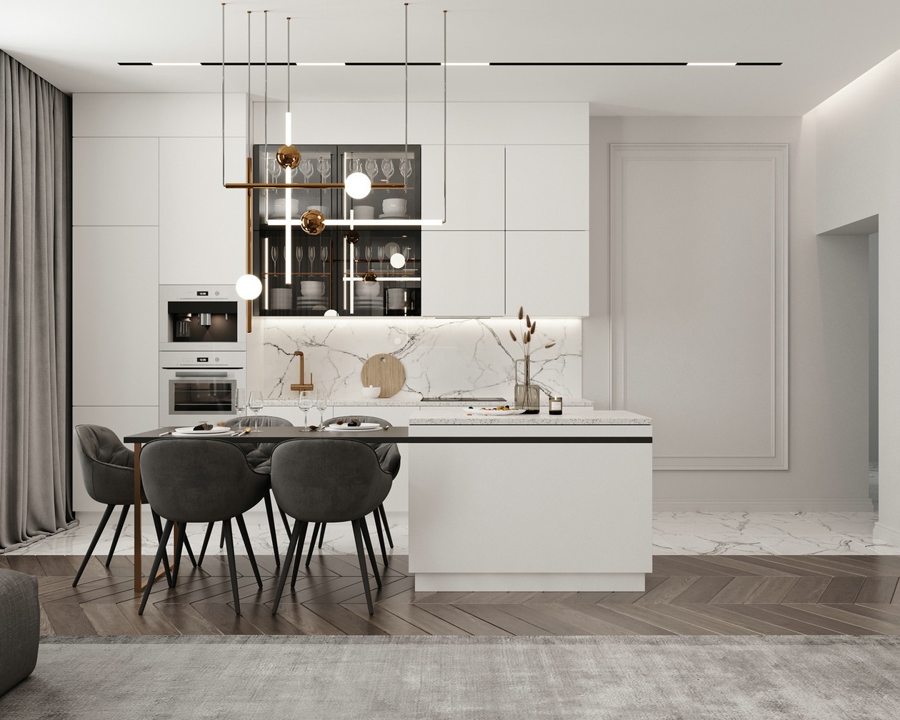 白+灰极简风，让空间更有“型”！-4