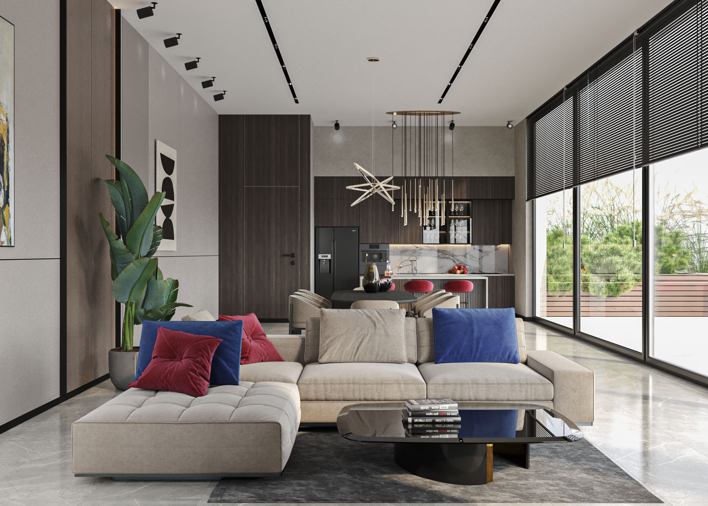 Living room project in Baku-5