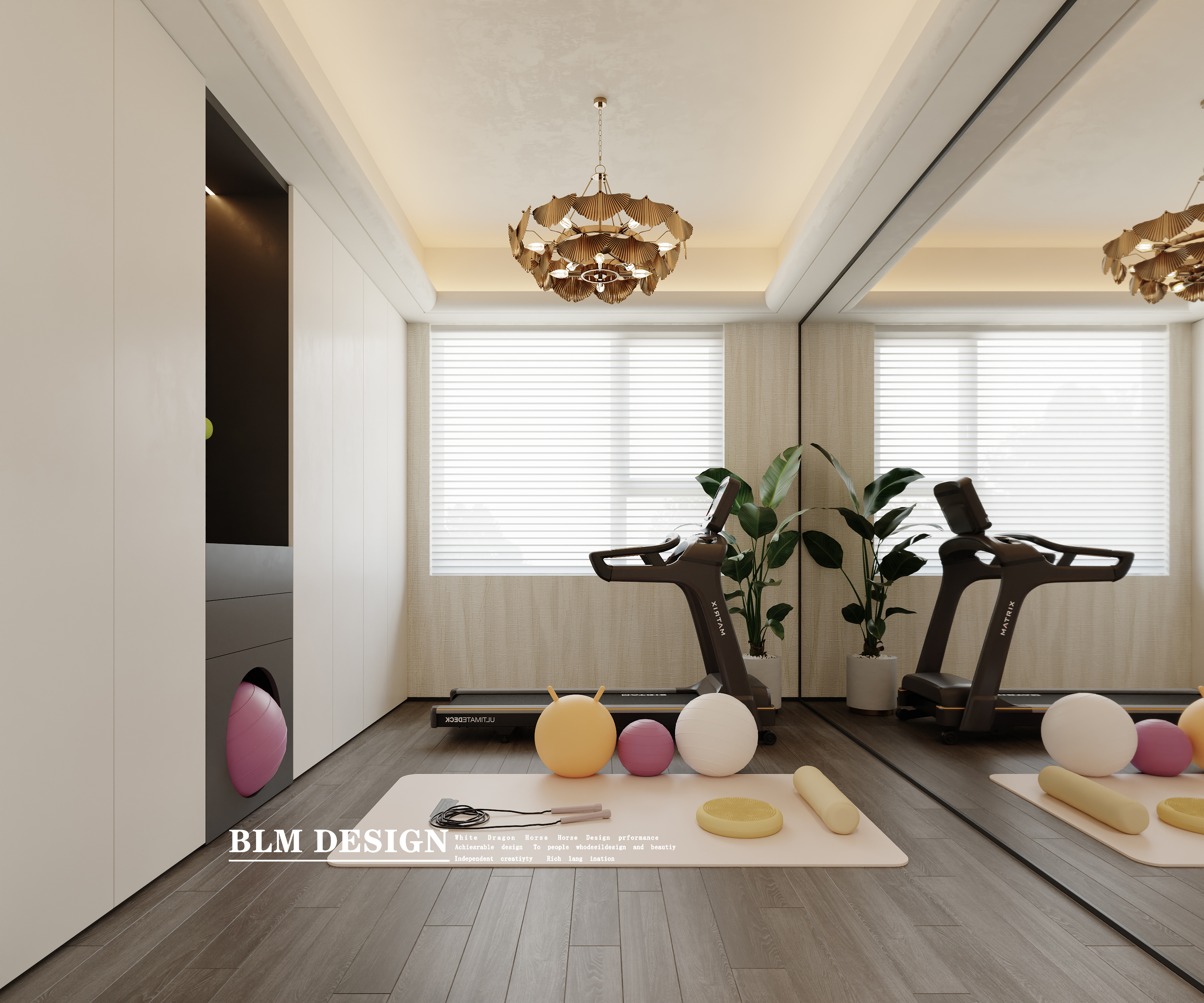 意式轻奢风-白龙马效果图-2