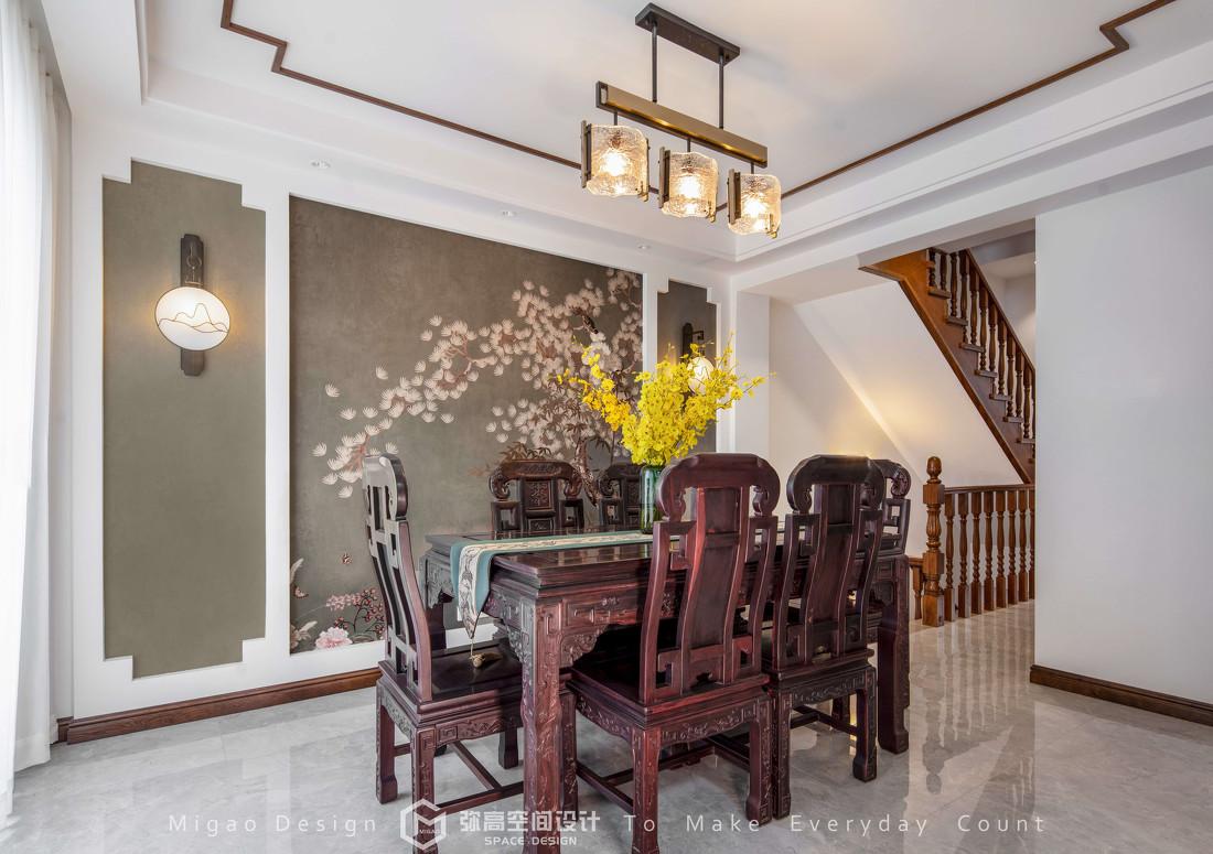 山水之间,美式中式共融的 107 平温馨之家-19