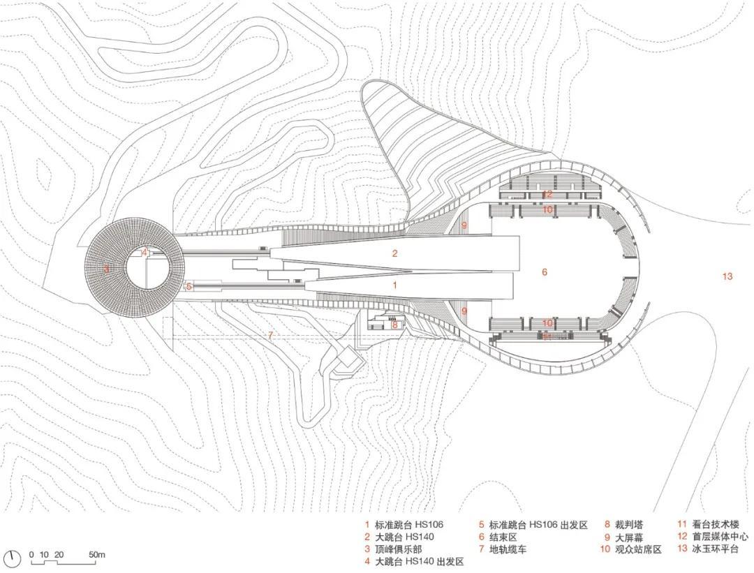 国家跳台滑雪中心丨中国河北丨清华大学建筑设计研究院-45