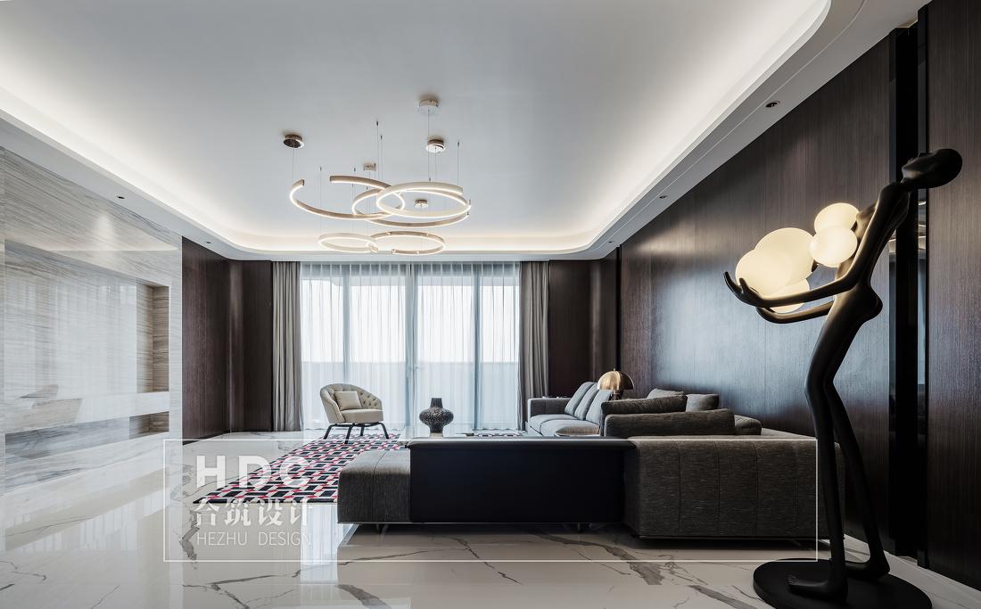 美的广场极简大平层设计-6