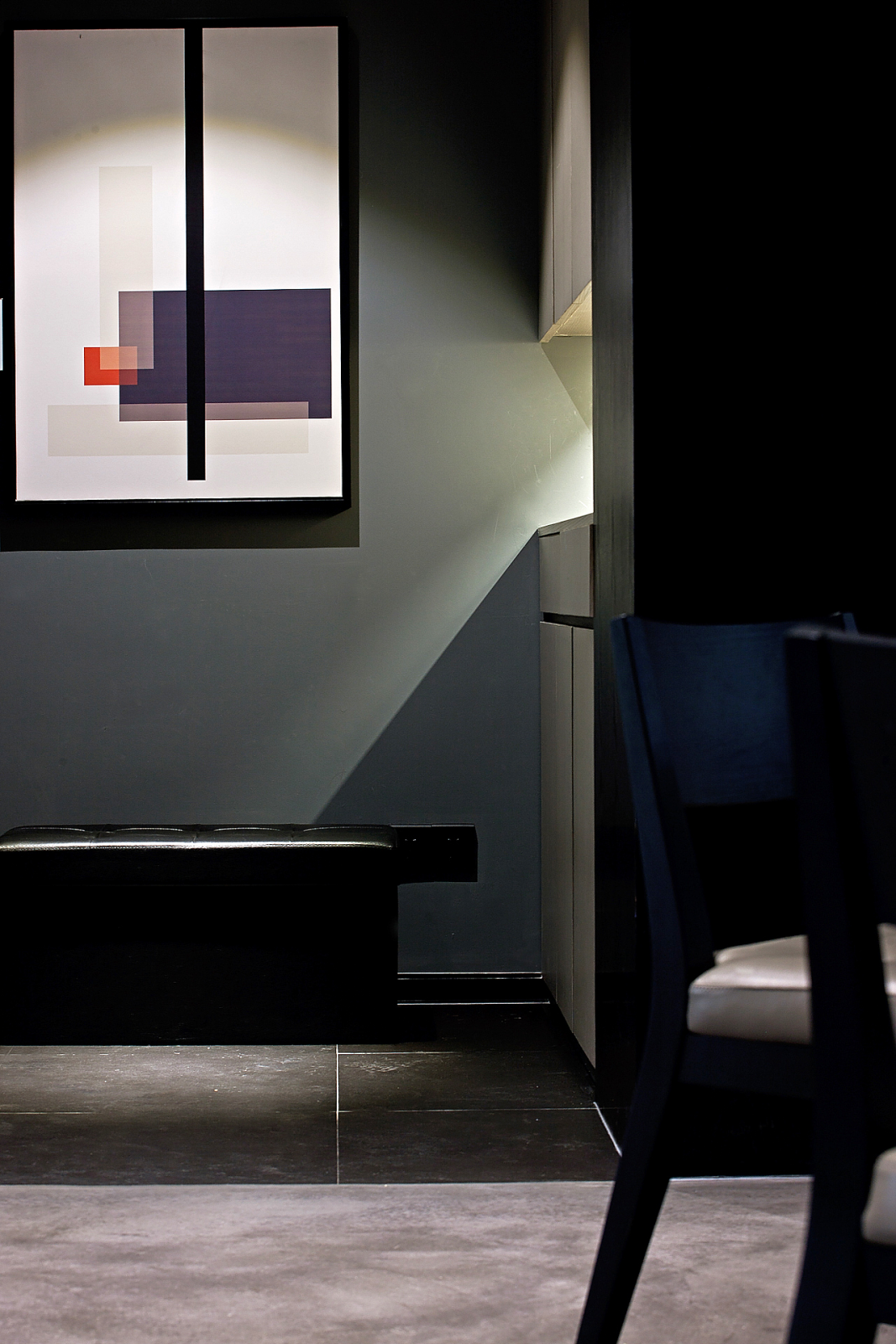 了不起的高级黑——160m²东方福邸  罗晓设计-8