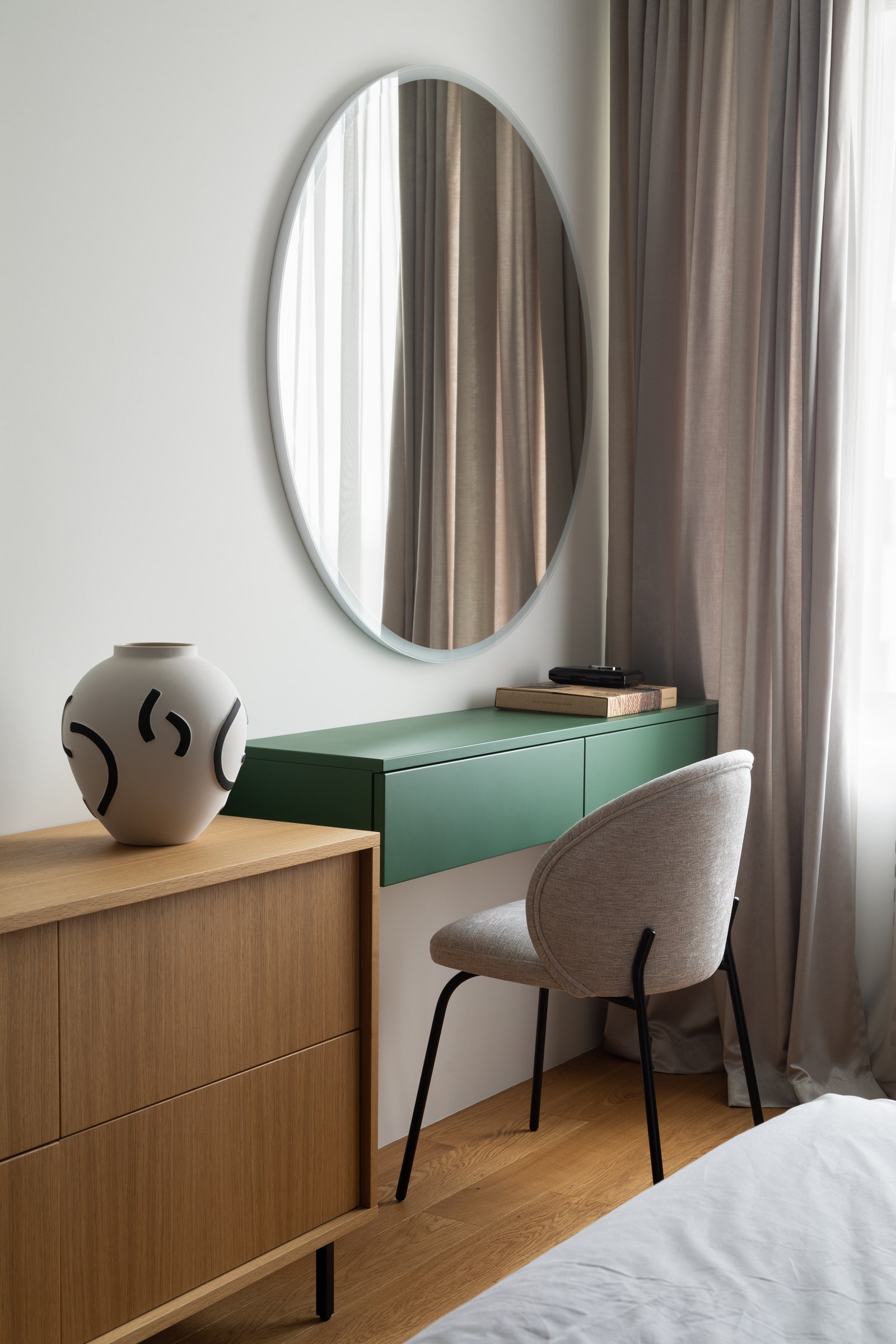 莫斯科 74 平米现代公寓 | 光线与自然的完美融合-30