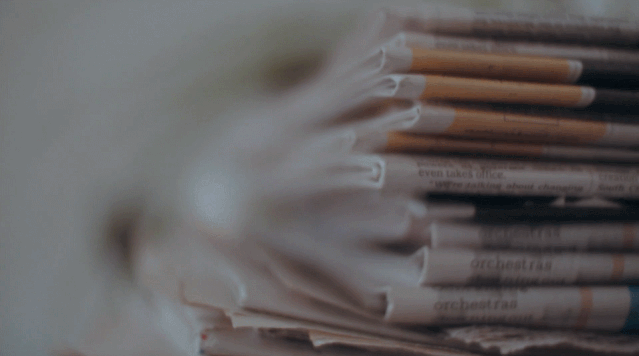 Myriam Dion 报纸改造艺术-0