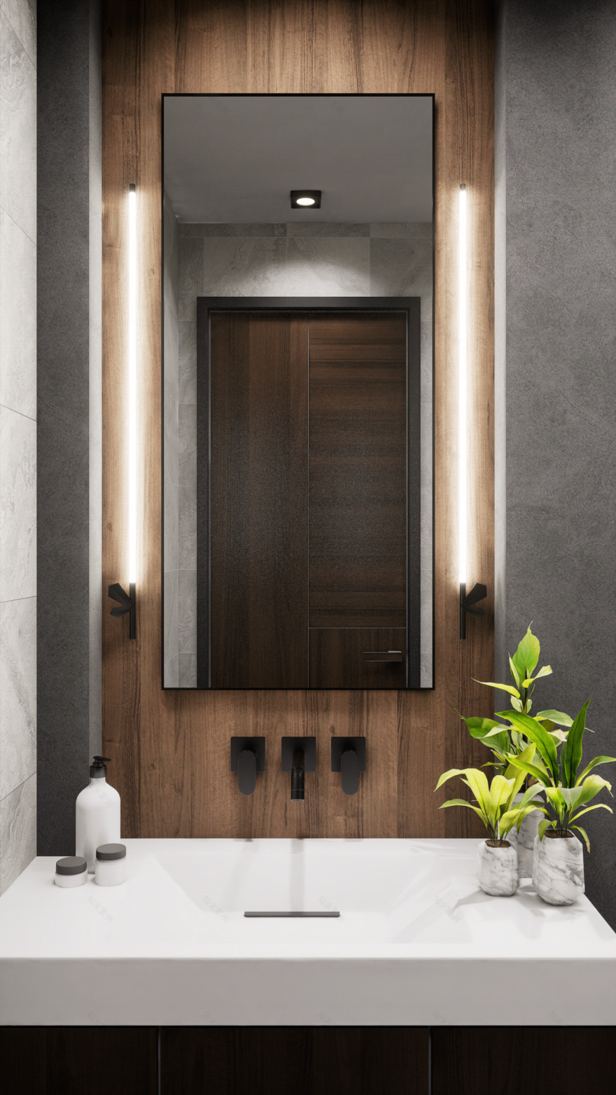 紧凑型居住室内丨Ar Tanzeel Amjad-21