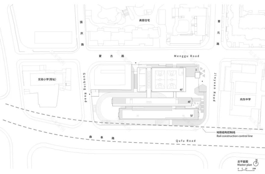 上海棋院实验小学新校区丨中国上海丨阿科米星建筑设计事务所-2