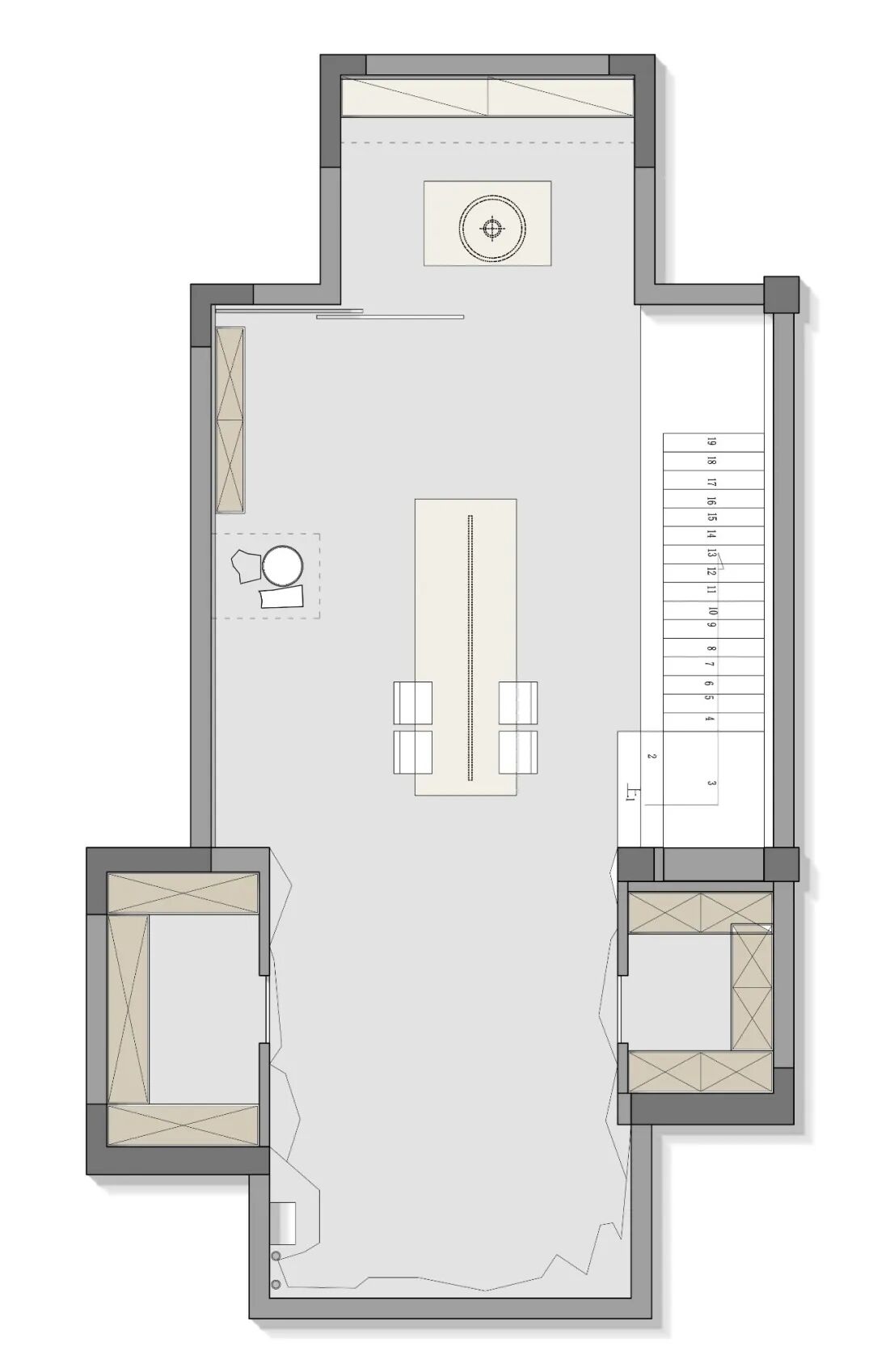 天井重构+楼梯移位，装下三代人的理想生活-21