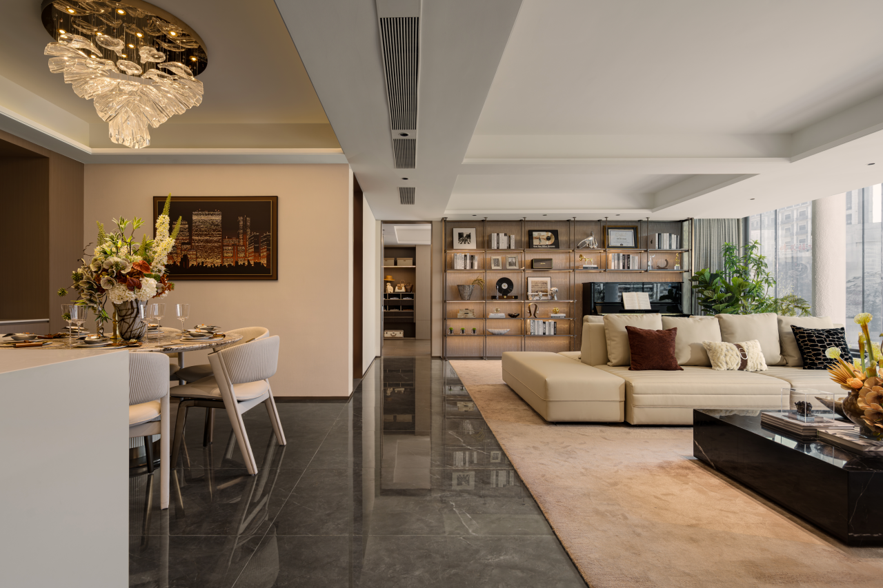 蓝城·悦雅园125㎡样板间丨中国佛山丨OE设计团队-43