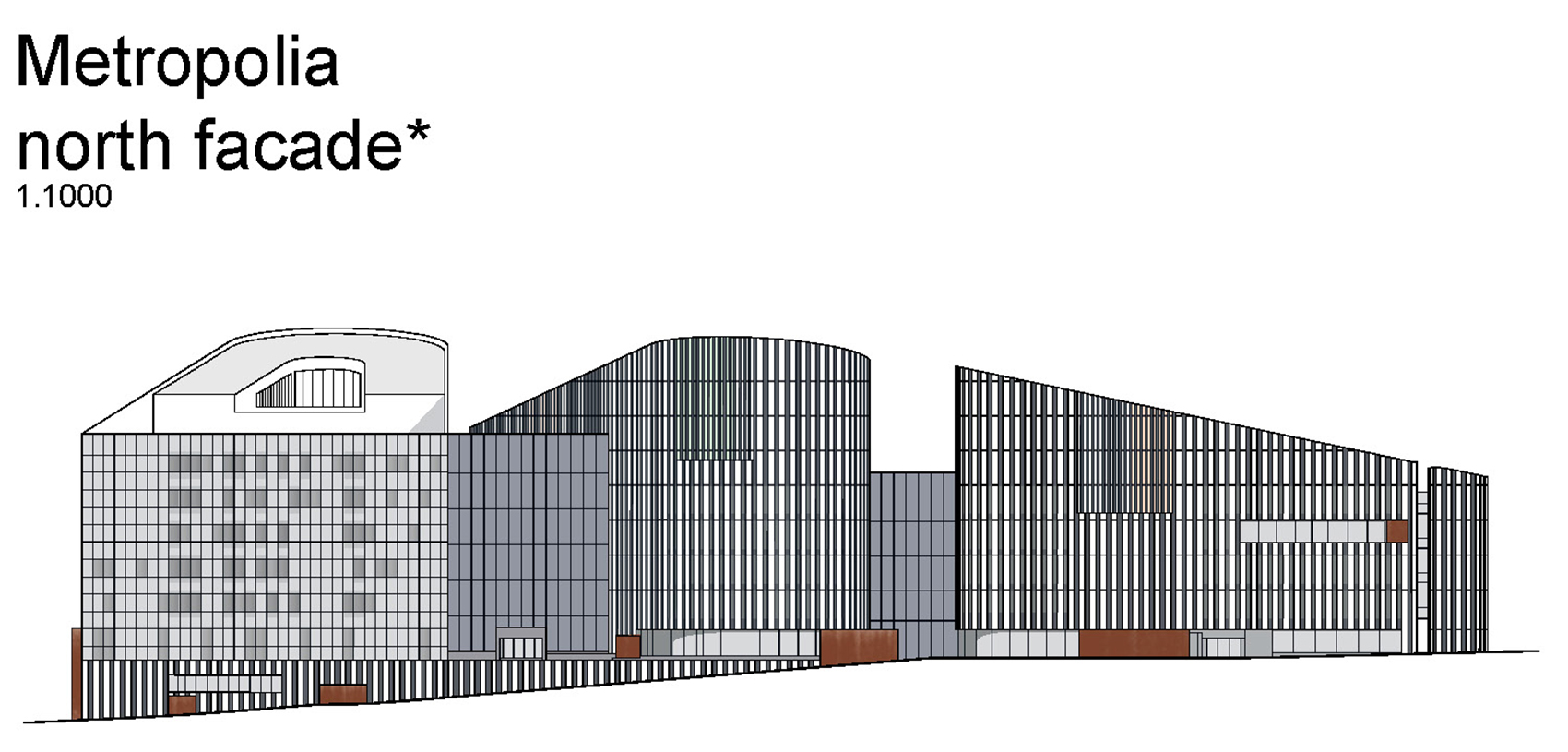 赫尔辛基大都会应用科技大学Myllypuro校区丨芬兰赫尔辛基丨Lahdelma & Mahlamäki architects-79